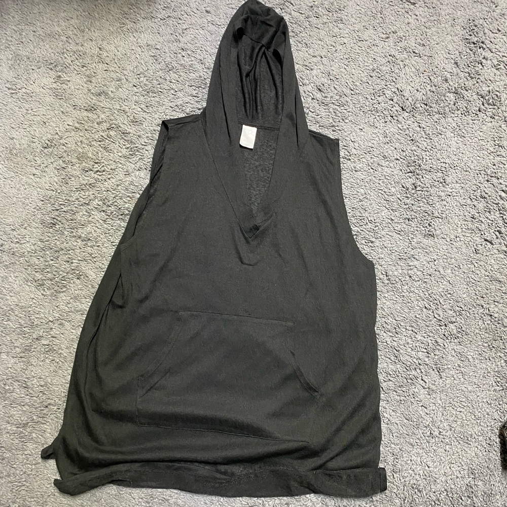 Kona Sol Tank Top Swim Cover-Up with Hood